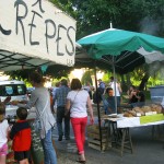 Marché gourmand Limeuil - crepes et pain bion