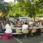 Marché gourmand Limeuil - panorama