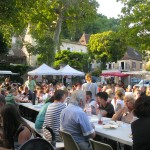 Marché gourmand Limeuil - repas