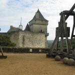 catapultes - Château de Castelnaud