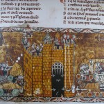 fresque - Château de Castelnaud