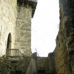 remparts intérieurs - Château de Castelnaud
