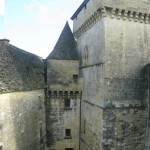 cour intérieures - Château de Castelnaud