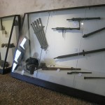 vitrines musée - Château de Castelnaud