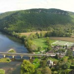 vue Dordogne et village - Château de Castelnaud