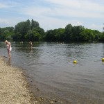 Plage Coux-et-Bigaroque - baignade surveillee