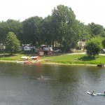 plage du buisson - canoes
