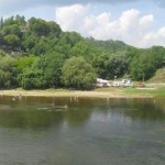 plage limeuil - panorama