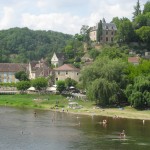 plage limeuil - village