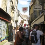 rue commerçante - fête médiévale Belvès