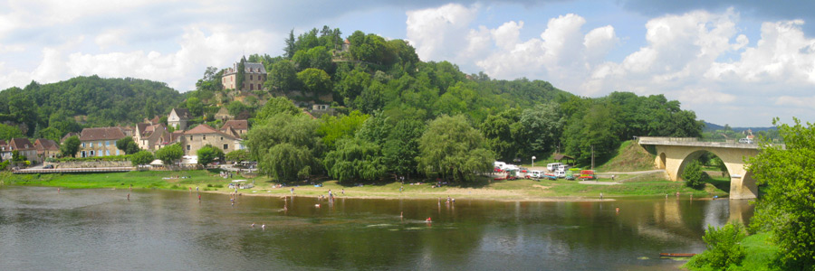 village de Limeuil en Dordogne